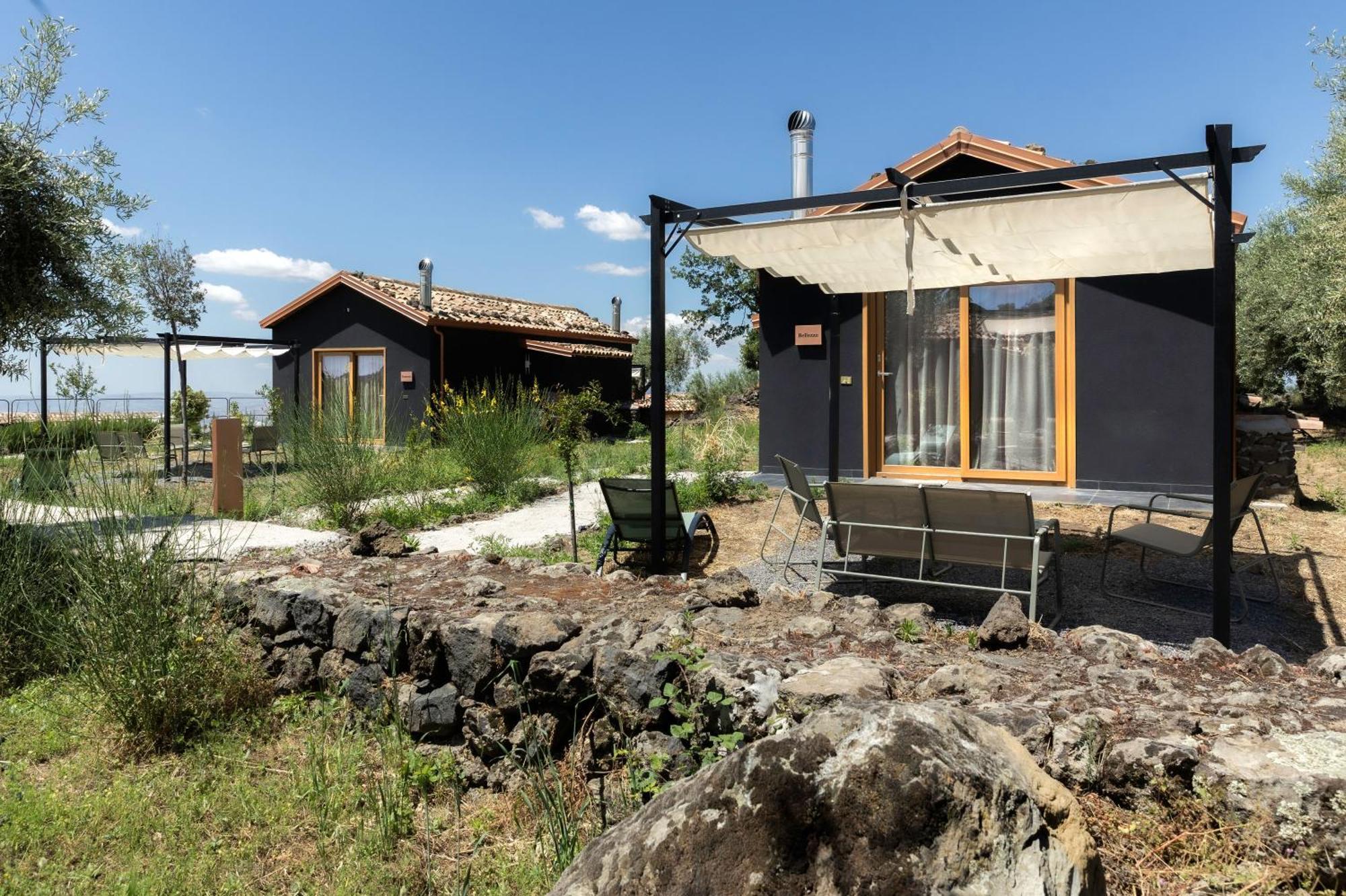 Podere Dell'Etna Segreta - Essential Nature Hotel & Glamping Biancavilla Ngoại thất bức ảnh
